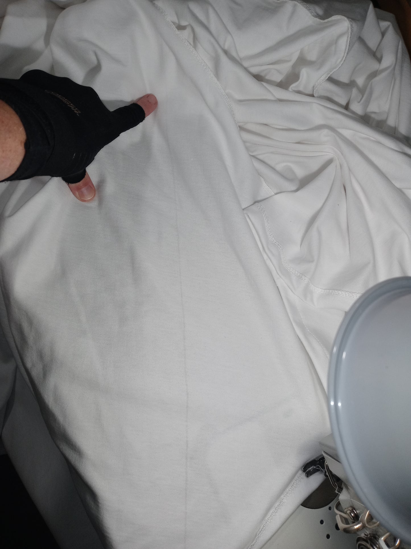 100% Cotton Jersey Hooded Cloak/Cape w/minor flaws